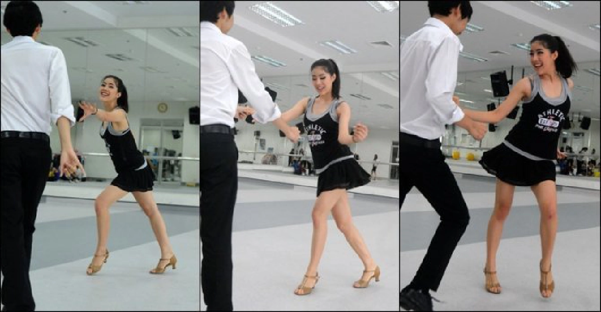 'อ๋อ-ญาดา' โชว์ลีลาพลิ้วไหว 'อ๋อ-ญาดา' โชว์ลีลาพลิ้วไหว