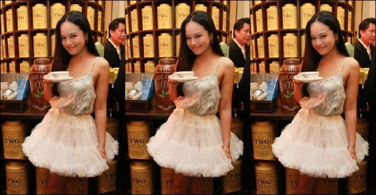ตัดริบบิ้นร้านชาไฮโซ