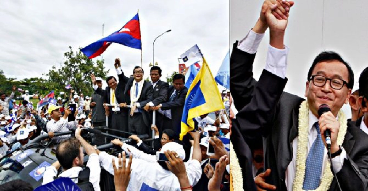'สม รังสี'กลับถึงกัมพูชาแล้ว 'สม รังสี'กลับถึงกัมพูชาแล้ว