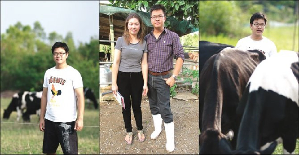 ไร่ผึ้ง-ฝน ฟาร์มโคนมอินทรีย์ของวิศวกรหนุ่ม