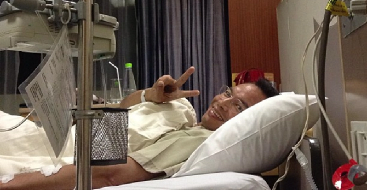 'กรณ์'โพสต์'ไตวายฉับพลัน'เข้ารพ. 'กรณ์'โพสต์'ไตวายฉับพลัน'เข้ารพ.