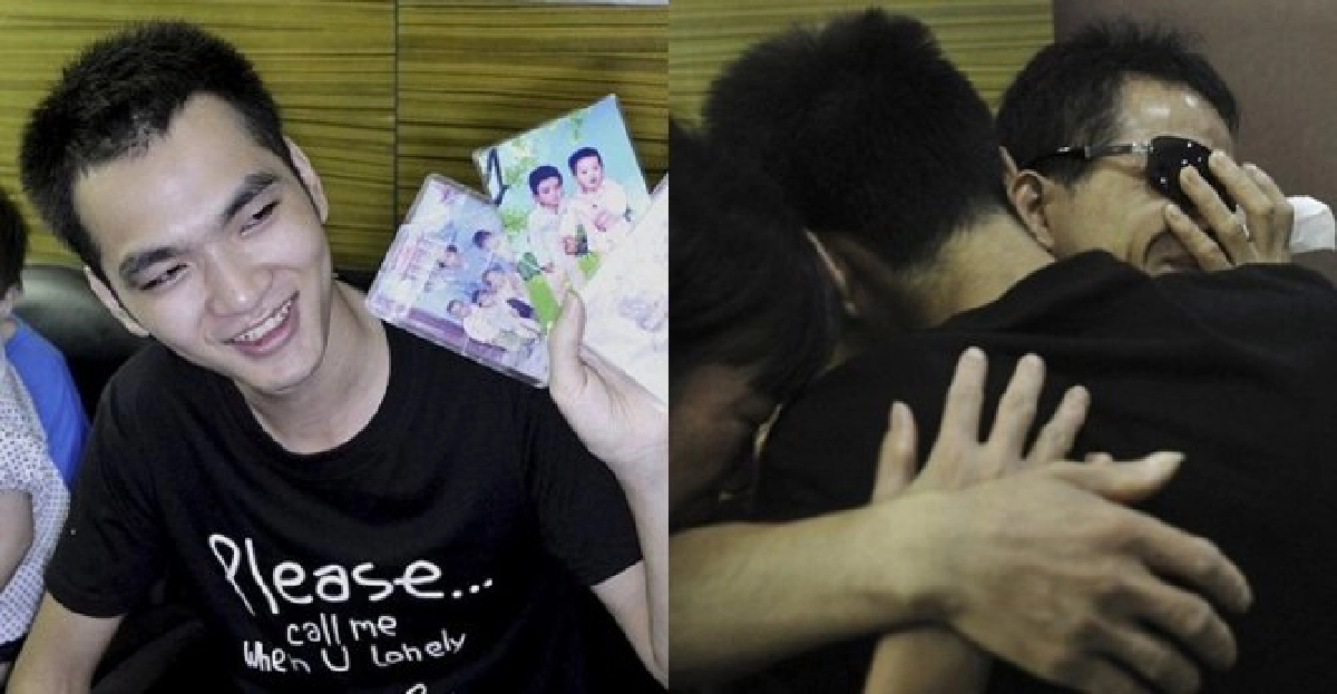 หนุ่มจีนพบหน้าพ่อแม่หลังถูกอุ้มขาย19ปี หนุ่มจีนพบหน้าพ่อแม่หลังถูกอุ้มขาย19ปี