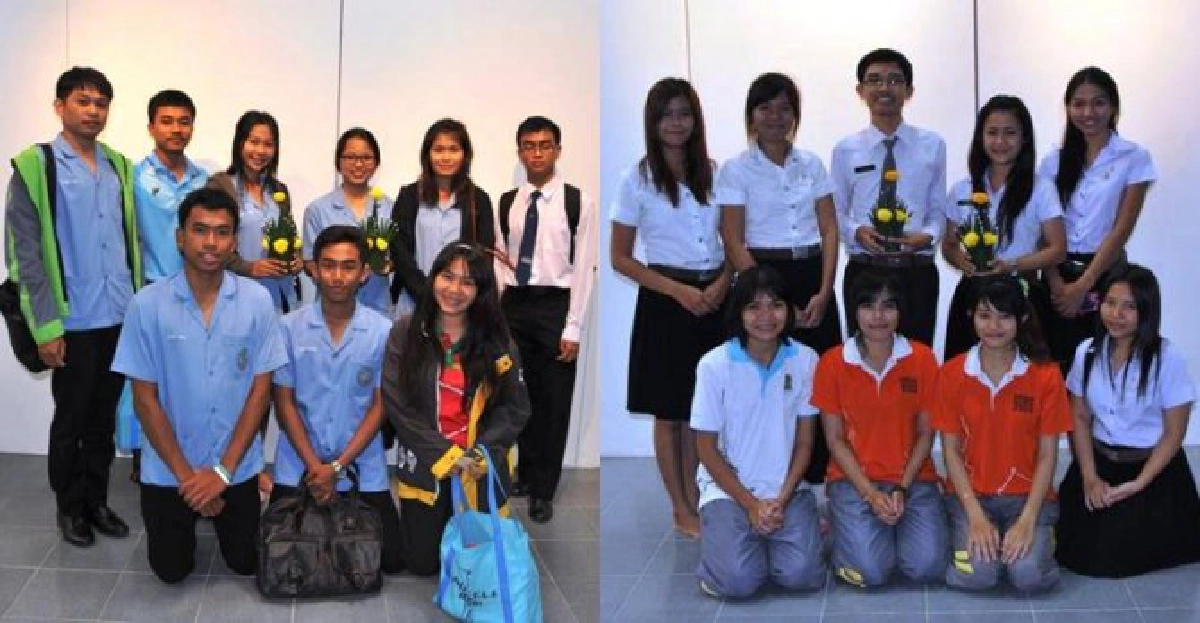 ม.มหาสารคามจัดอบรมการทำขันหมากเบ็ง ม.มหาสารคามจัดอบรมการทำขันหมากเบ็ง