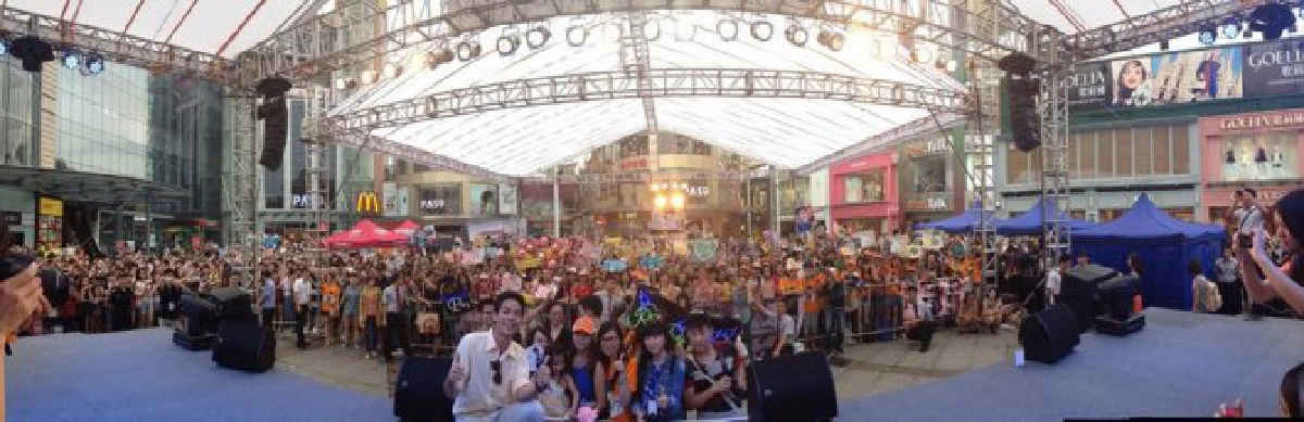 แรงเชียร์จีนล้นหลามตอบรับในงานเพลง'พิช'

