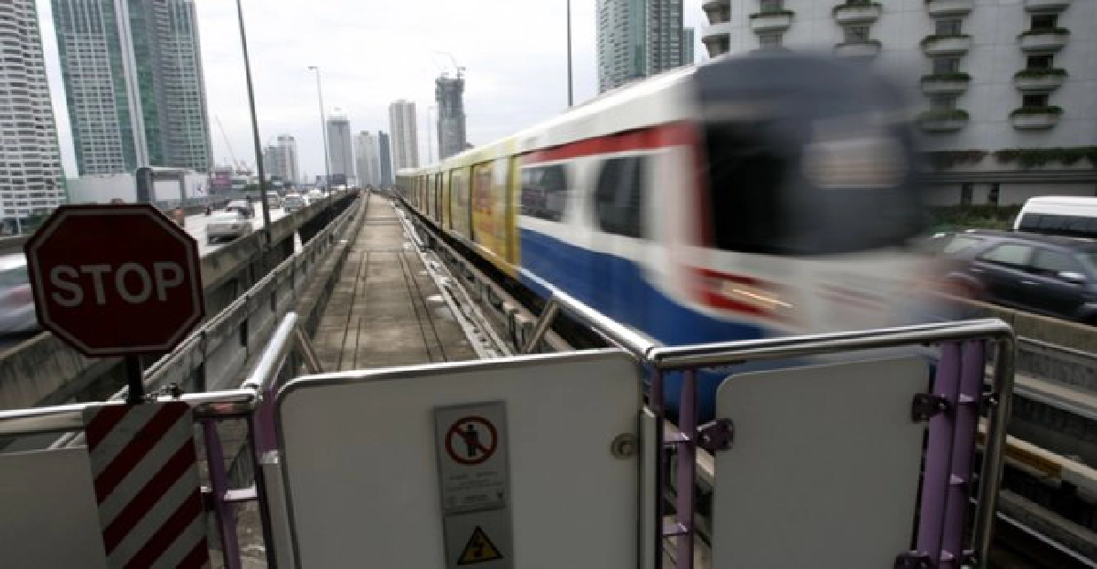 เร่งรถไฟสายสีม่วงรฟม.ลั่นเปิดวิ่งปี60