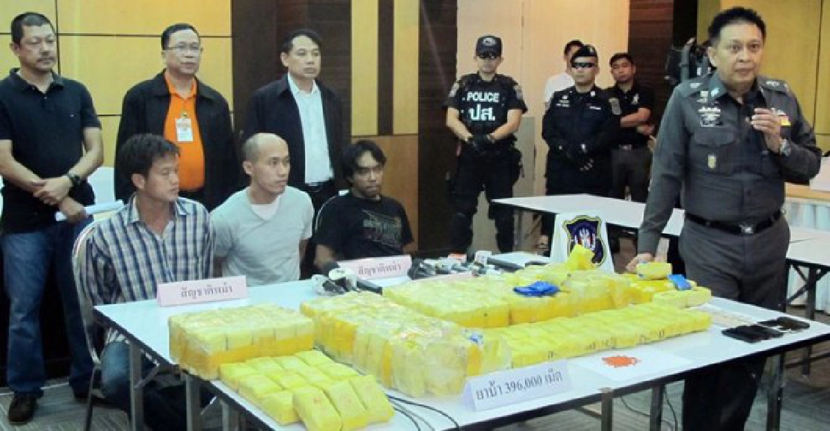 ปส.จับ3พ่อค้ายาบ้าจ่อส่งขายใต้