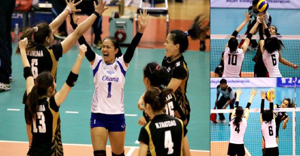 'ไทยชนะแล้ว!'ตบ'ยุ่น'คว้าแชมป์เอเชีย
'ไทยชนะแล้ว!'ตบ'ยุ่น'คว้าแชมป์เอเชีย