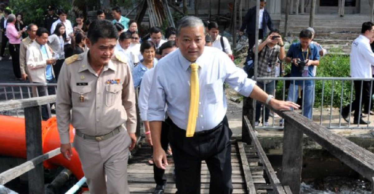 'สุขุมพันธุ์'เดินสายตรวจระดับน้ำเขื่อน-คลอง 'สุขุมพันธุ์'เดินสายตรวจระดับน้ำเขื่อน-คลอง
