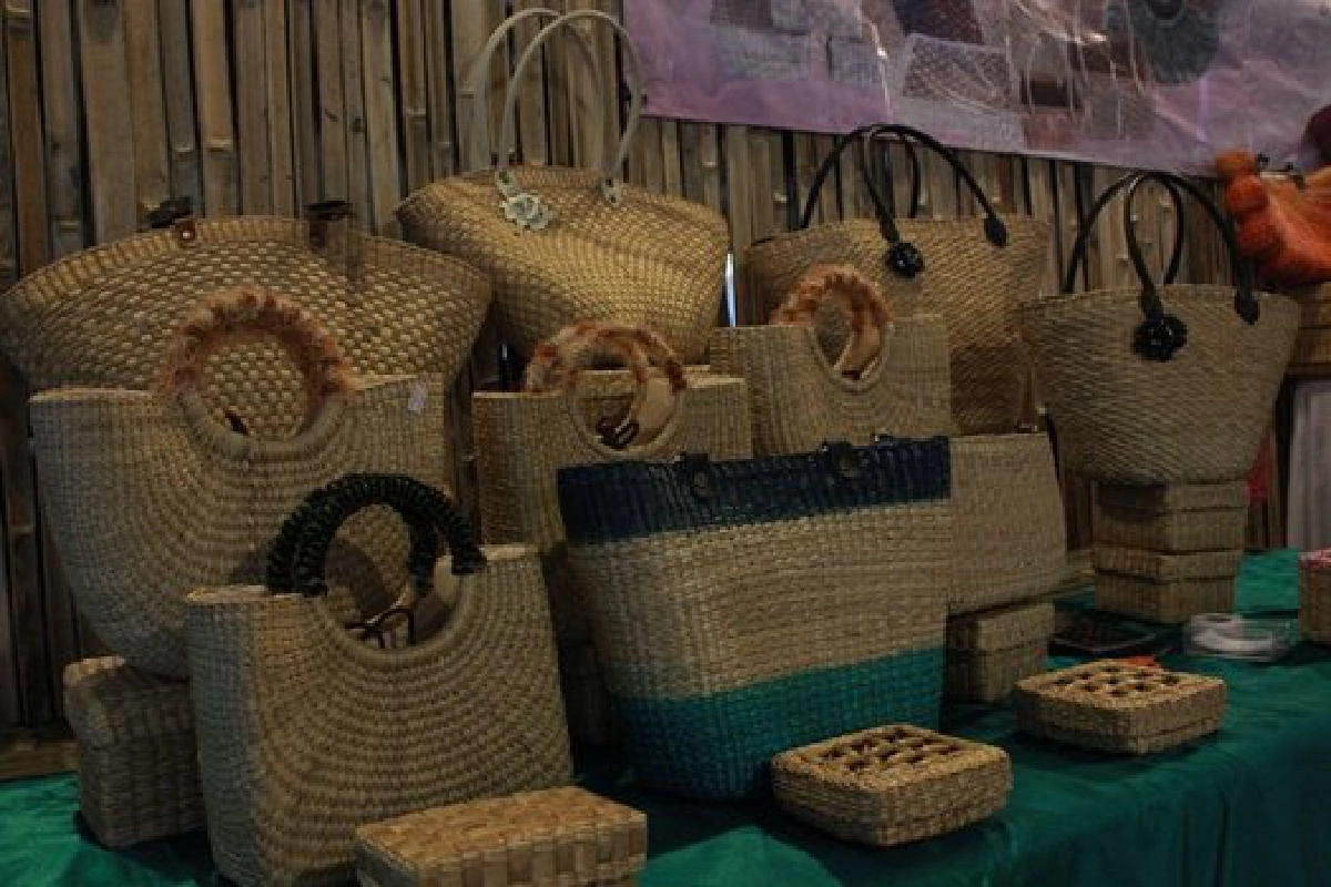 'ผักตบชวาบ้านอ้อย'โอท็อปลุยอาเซียน