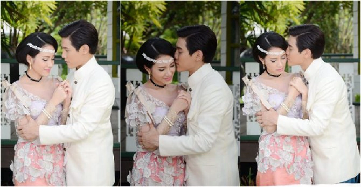 'ฟาง'เขินหน้าแดงโดน'กาย'อ้อนขอหอม 'ฟาง'เขินหน้าแดงโดน'กาย'อ้อนขอหอม