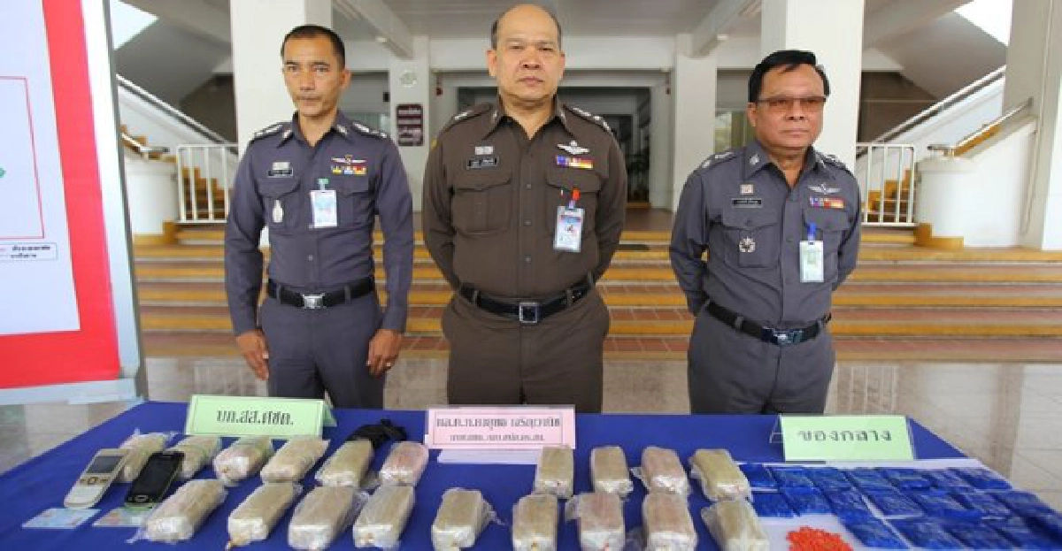 จับ!ยาบ้า4หมื่นเม็ดมูลค่า10ล. จับ!ยาบ้า4หมื่นเม็ดมูลค่า10ล.