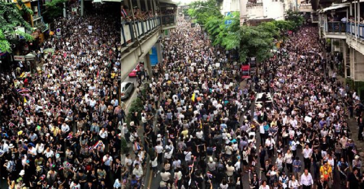 ชมภาพ!'ม็อบนกหวีด'ทั่วทิศเดินเท้า-เป่าปี๊ด ชมภาพ!'ม็อบนกหวีด'ทั่วทิศเดินเท้า-เป่าปี๊ด