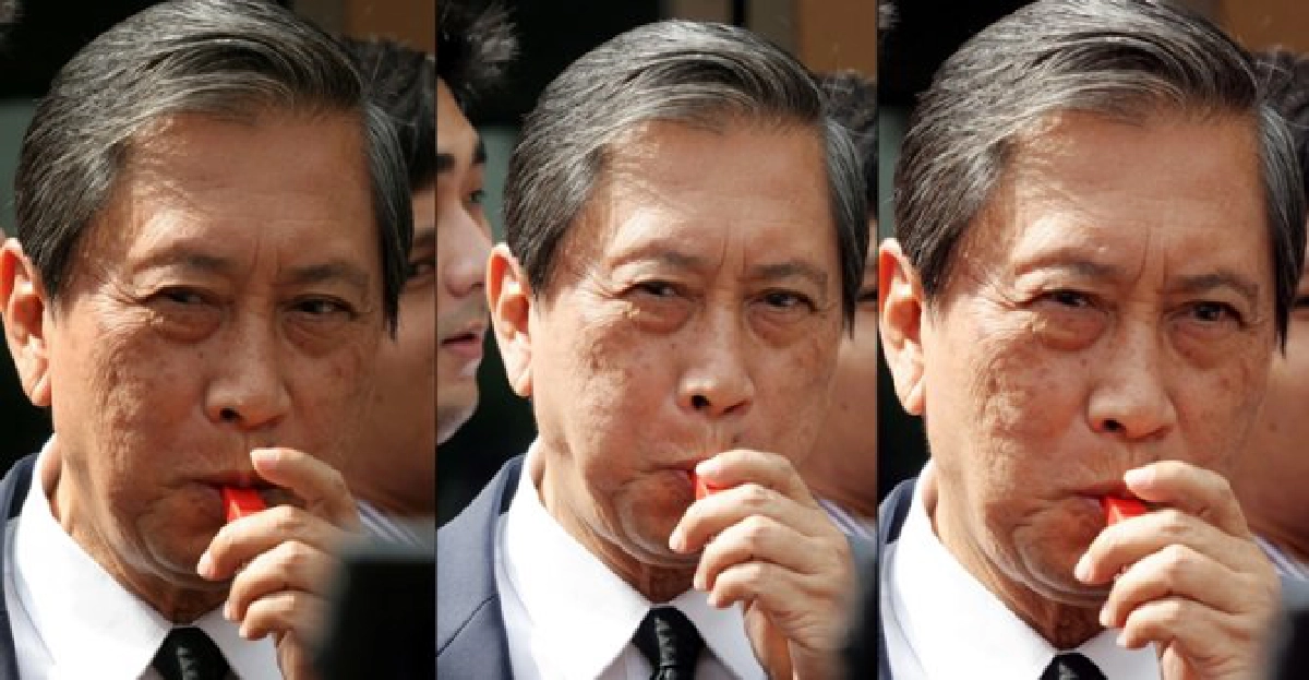ฮิตติดม็อบ!จน'ปลอด'ต้องเป่าปี๊ดด้วย