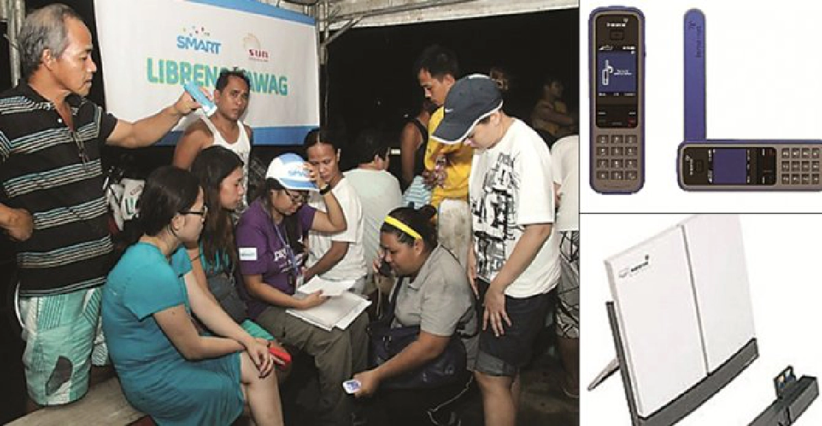 โทรศัพท์มือถือช่วยกู้ภัยในฟิลิปปินส์
โทรศัพท์มือถือช่วยกู้ภัยในฟิลิปปินส์