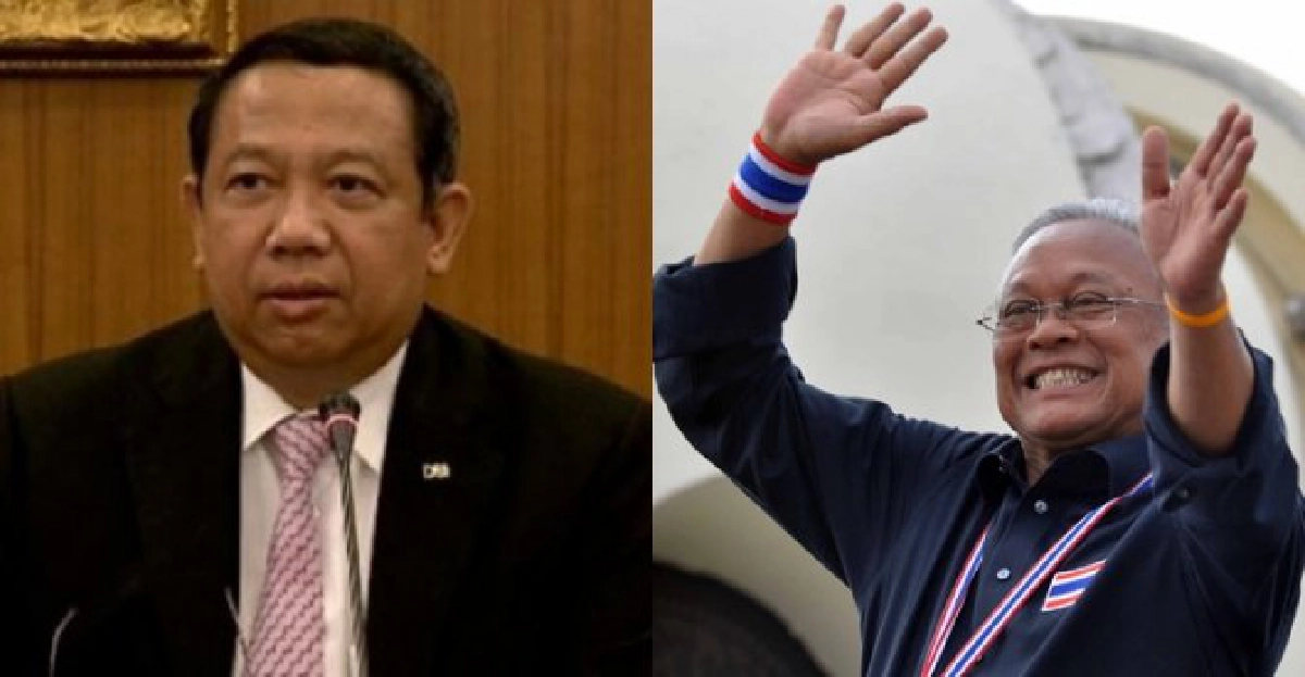 'สุเทพ'ท้า'ธาริต'จับข้อหาเป่านกหวีดใส่ 'สุเทพ'ท้า'ธาริต'จับข้อหาเป่านกหวีดใส่