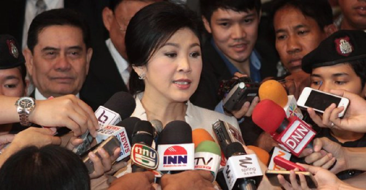 'ปู'ยันไม่ยุบสภาลั่นพร้อมแจงซักฟอก
