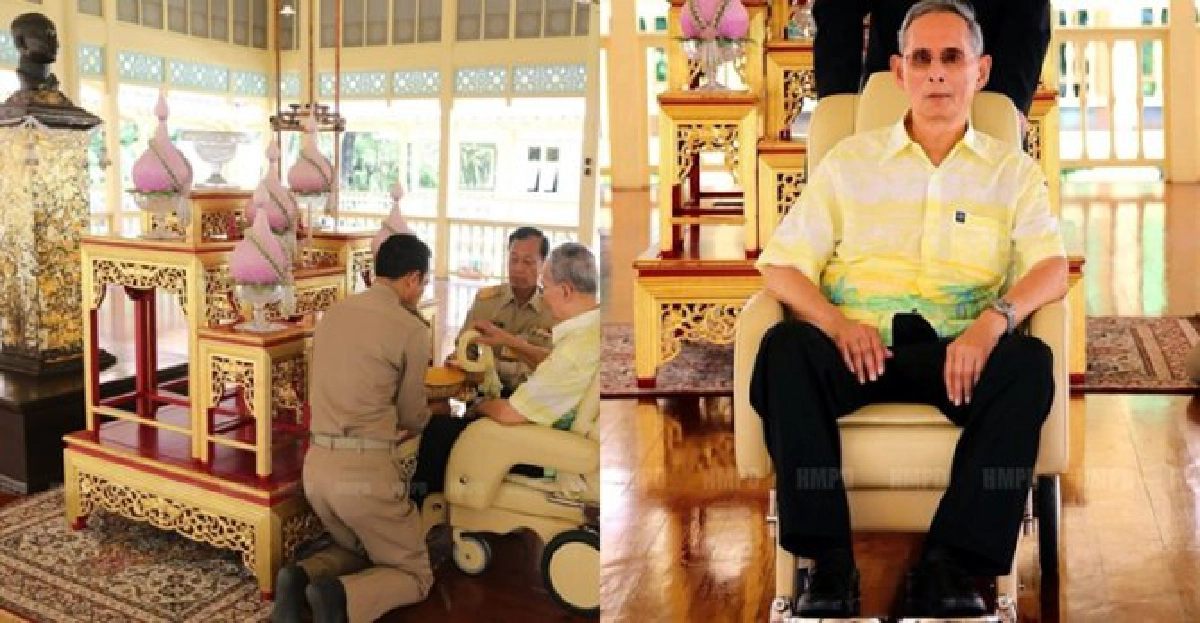 'ในหลวง'ทรงวางพวงมาลัยร.6ที่ชะอำ 'ในหลวง'ทรงวางพวงมาลัยร.6ที่ชะอำ