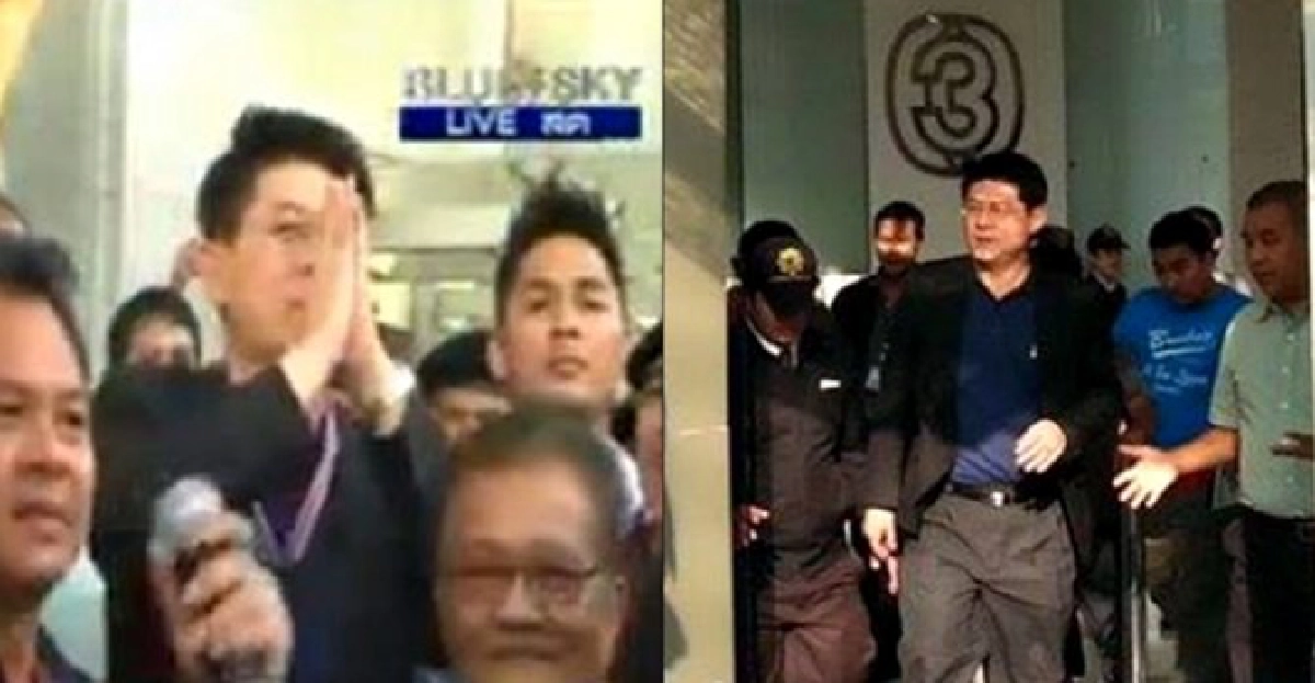 'สรยุทธ'พบม็อบแล้ว!ยันปัดหลบหน้า 'สรยุทธ'พบม็อบแล้ว!ยันปัดหลบหน้า