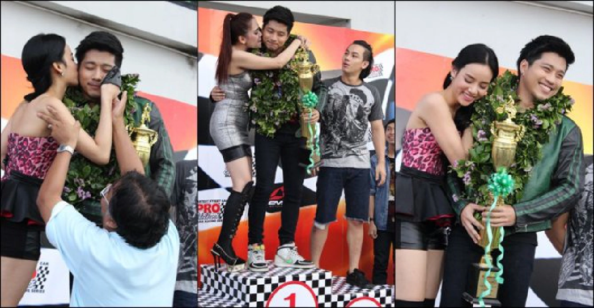 'ตี๋'สุดฟิน!ถูก'วาววา'หอมแก้ม 'ตี๋'สุดฟิน!ถูก'วาววา'หอมแก้ม