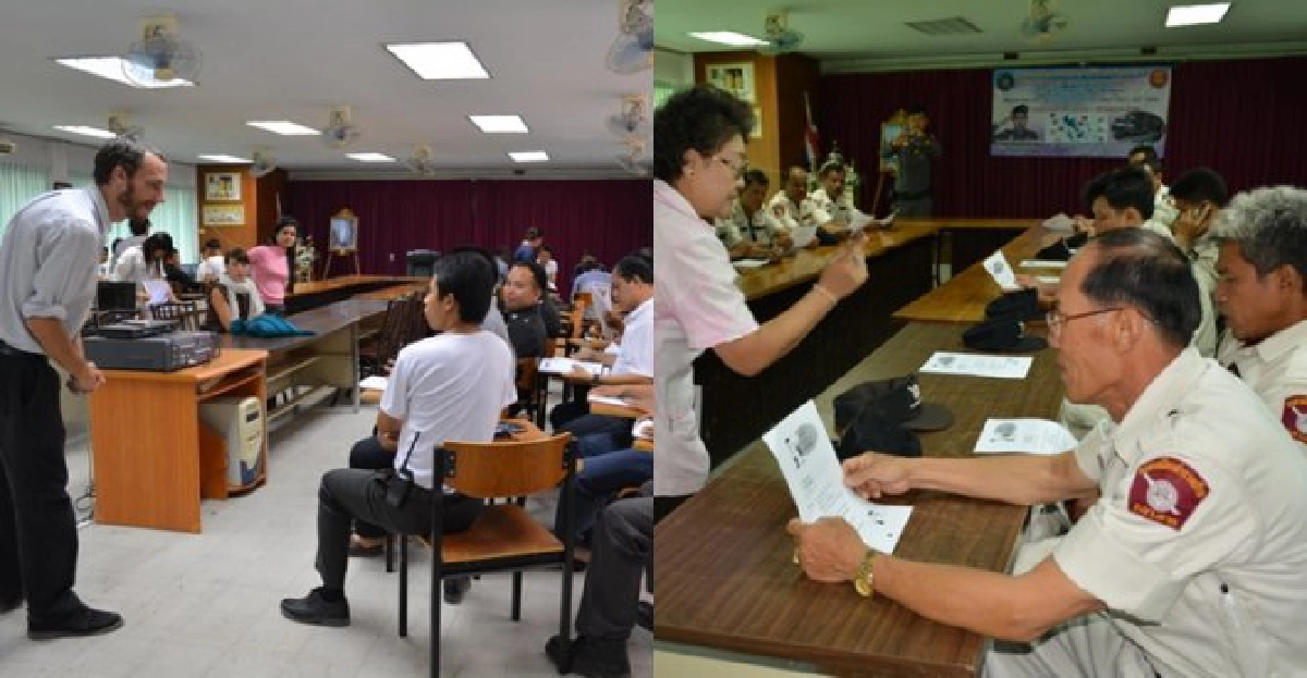 ตร.แม่สอดติวเข้ม3ภาษารับมือ'พม่า-กะเหรี่ยง' ตร.แม่สอดติวเข้ม3ภาษารับมือ'พม่า-กะเหรี่ยง'
