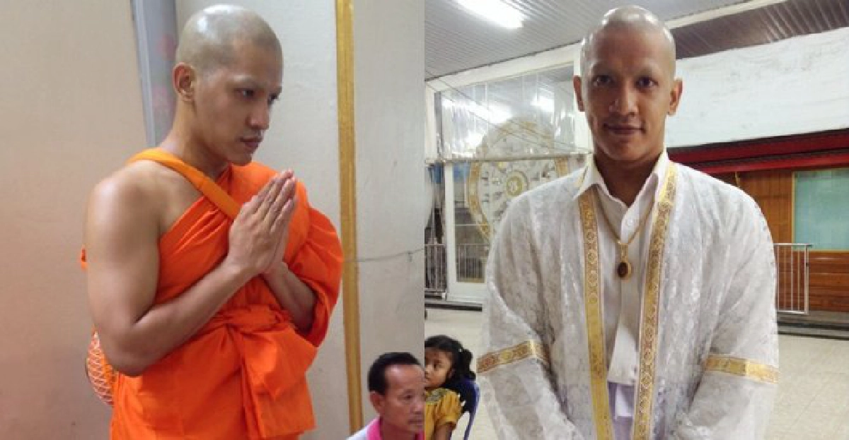 'ลูกชายสายัณห์'โผล่บวชให้พ่อ