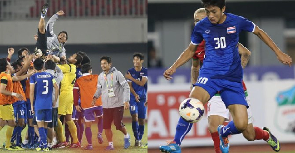 บอลชายไทยคว้าทองย้ำแค้น'อิเหนา'1-0 บอลชายไทยคว้าทองย้ำแค้น'อิเหนา'1-0