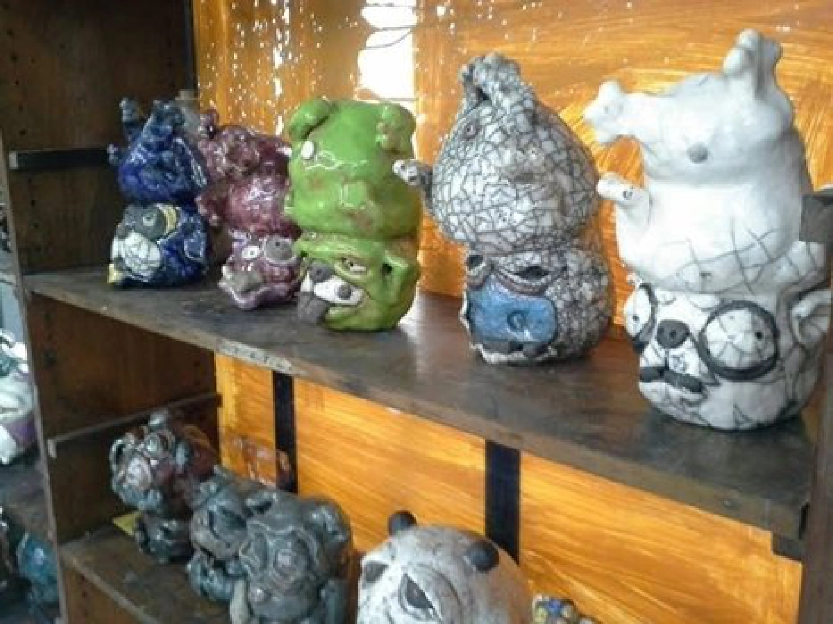 'เซรามิก'สัตว์ตลกทำมือชิ้นเดียวในโลก 'เซรามิก'สัตว์ตลกทำมือชิ้นเดียวในโลก
