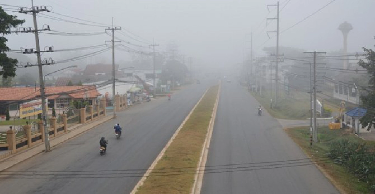 ทั่วทุกภาคของไทยมีอากาศหนาวเย็น ทั่วทุกภาคของไทยมีอากาศหนาวเย็น