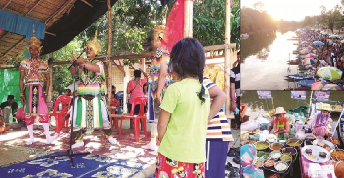 เปิดตลาดน้ำไทยพุทธ-มุสลิมที่คลองแห เปิดตลาดน้ำไทยพุทธ-มุสลิมที่คลองแห