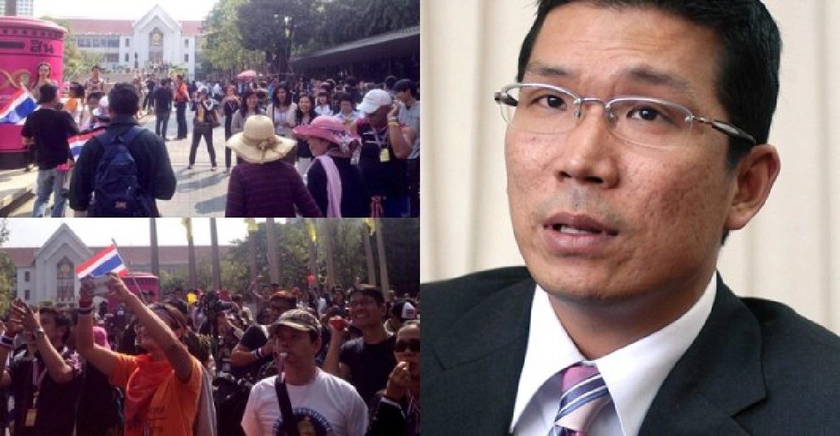 'ถาวร'นำกปปส.ปิดธ.ออมสินสนง.ใหญ่