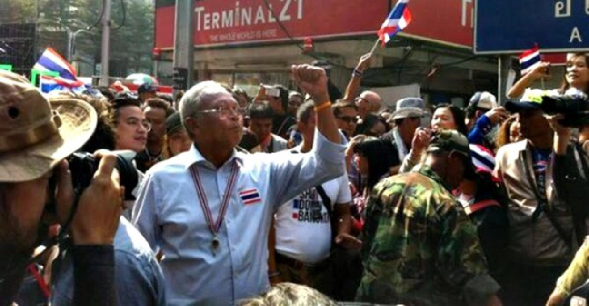'สุเทพ'นำมวลชนชวนปชช.ร่วมชัตดาวน์ต่อ