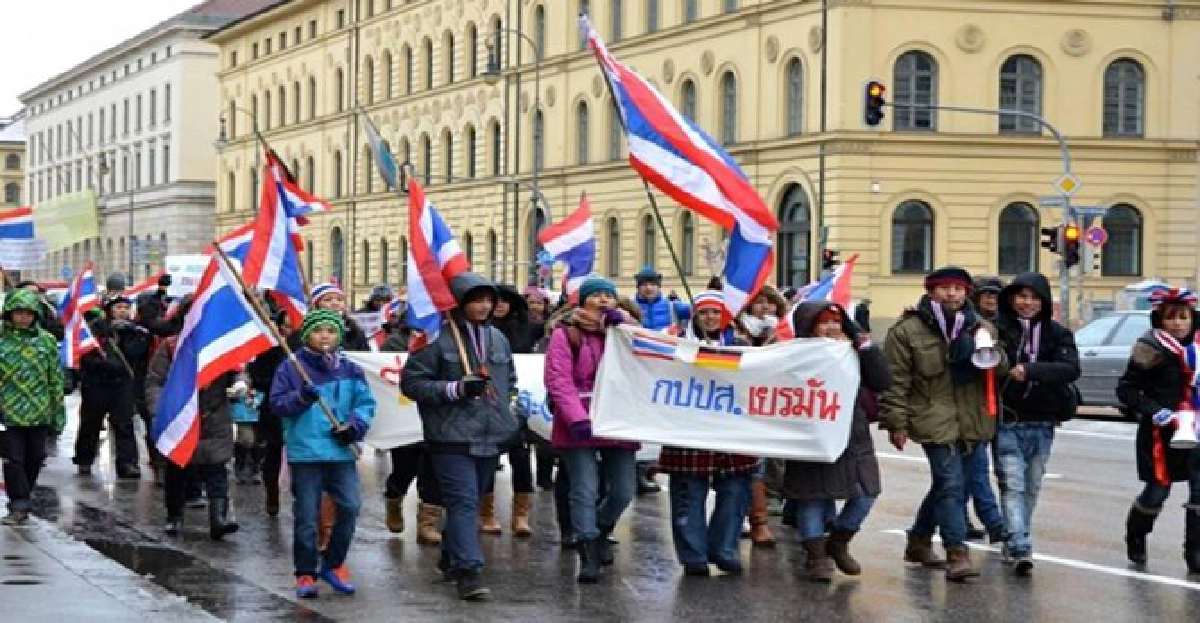 'ม็อบกปปส.'โผล่!เยอรมันเพียบ 'ม็อบกปปส.'โผล่!เยอรมันเพียบ