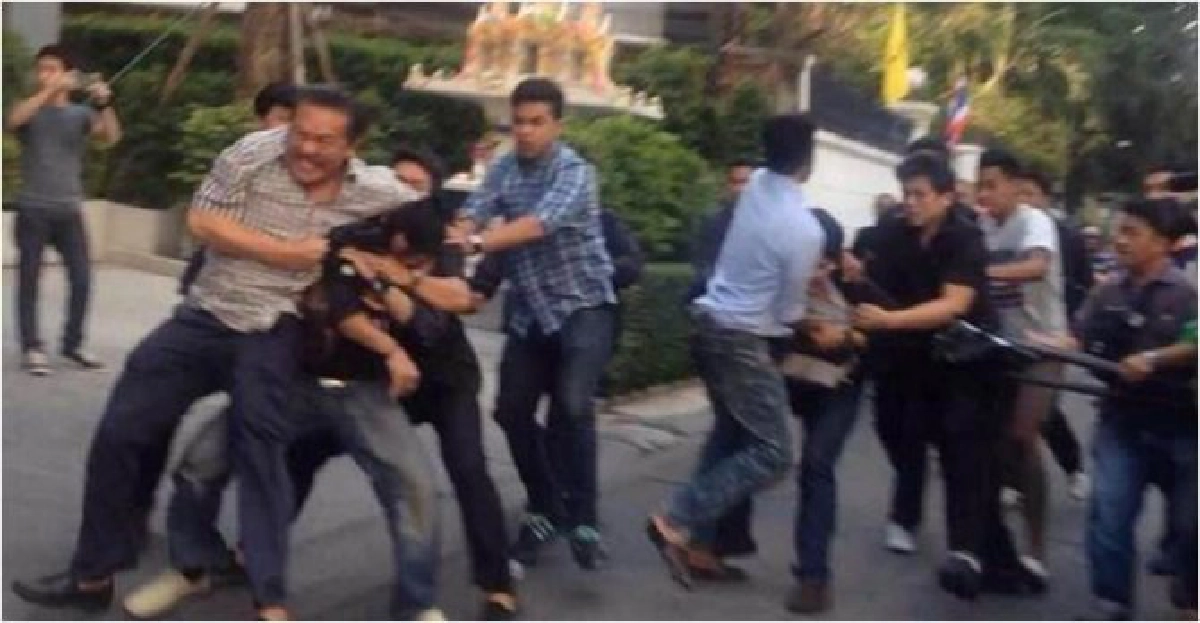 'ชูวิทย์'ถูกขวางไปใช้สิทธิลต.-ชกต่อยชุลมุน