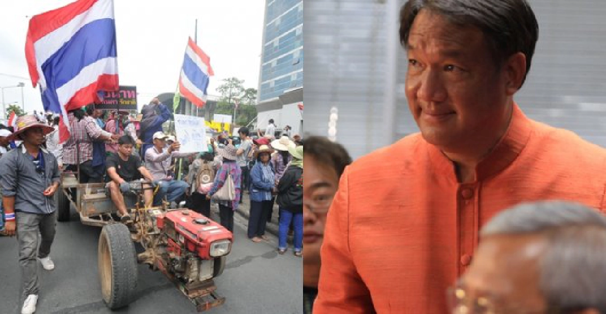 'กิตติรัตน์'เผ่น!โดนชาวนาโห่ไล่ 'กิตติรัตน์'เผ่น!โดนชาวนาโห่ไล่