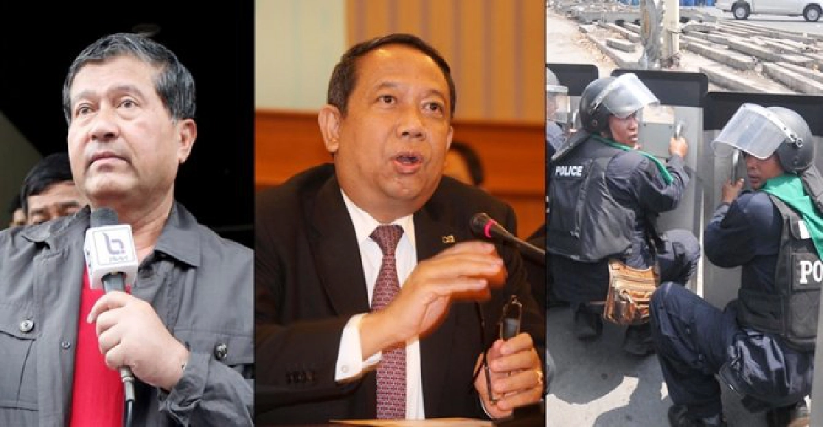 'เฉลิม-ธาริต'เสียใจ!ตร.-ปชช.ตาย 'เฉลิม-ธาริต'เสียใจ!ตร.-ปชช.ตาย
