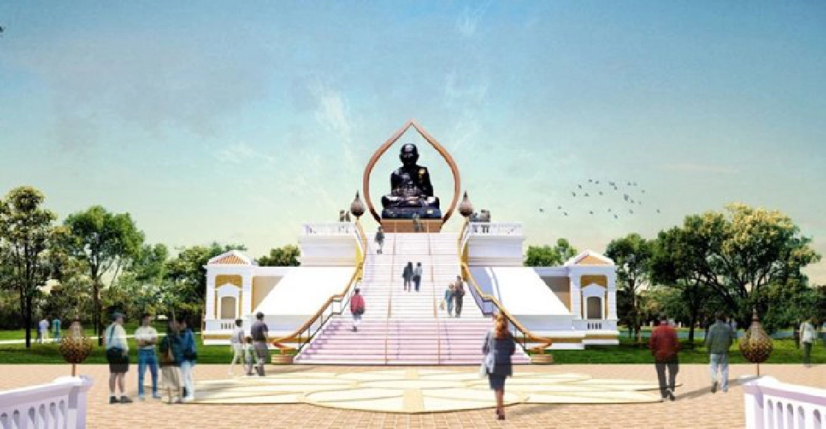 'ป๋าเปรม'เททองหลวงปู่ทวดใหญ่สุด