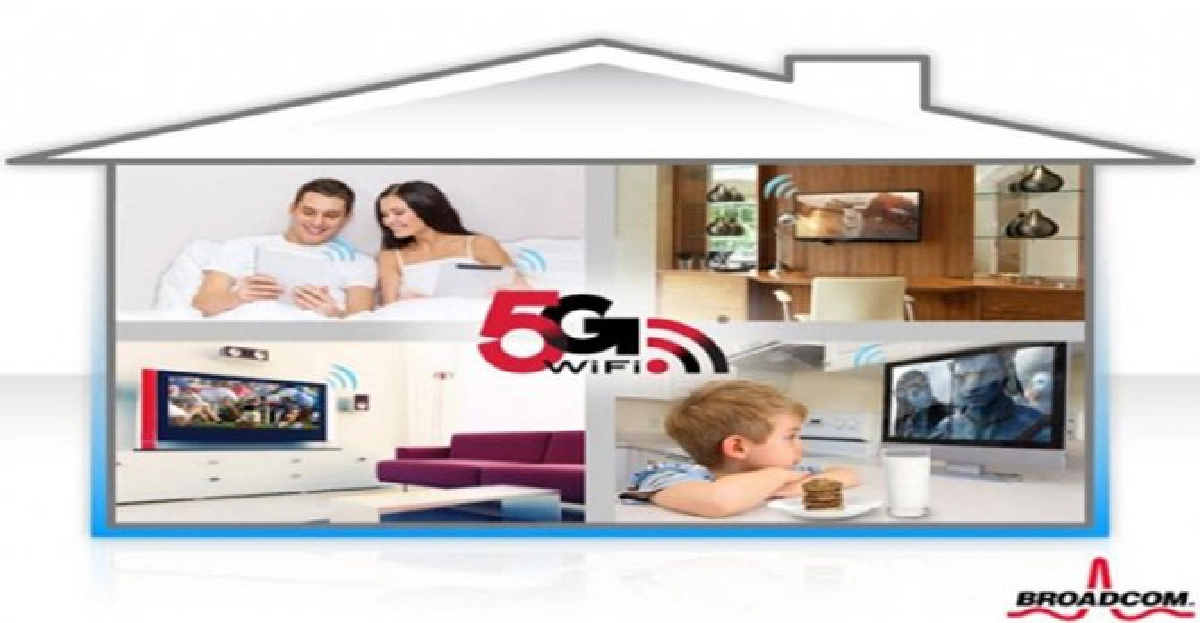 บรอดคอมเปิดตัวชิพ 5GWiFi บรอดคอมเปิดตัวชิพ 5GWiFi