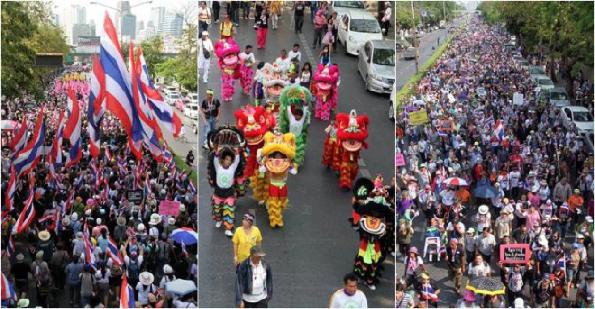 ประมวลภาพ'สุเทพ'ย้ายเวทีปทุมวันสมทบเวทีสวนลุม ประมวลภาพ'สุเทพ'ย้ายเวทีปทุมวันสมทบเวทีสวนลุม