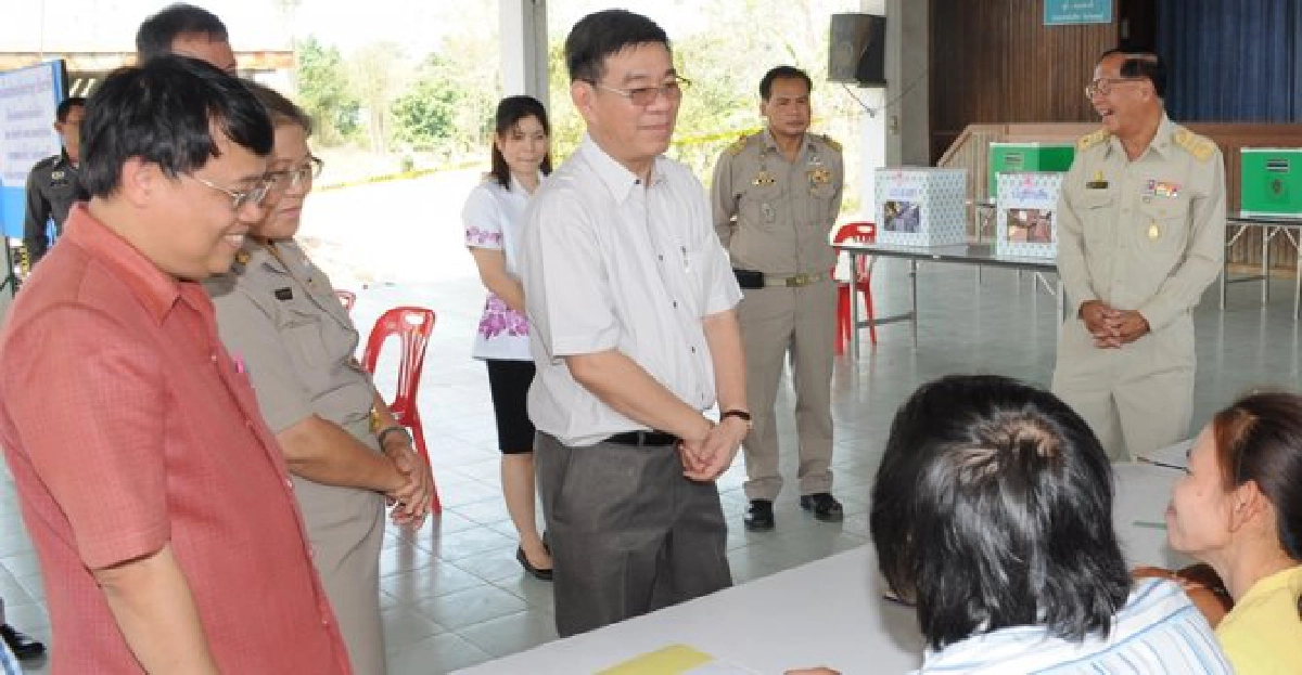 'สมชัย'ไม่ปลื้ม5จว.ใช้สิทธิ์ลต.ต่ำ! 'สมชัย'ไม่ปลื้ม5จว.ใช้สิทธิ์ลต.ต่ำ!