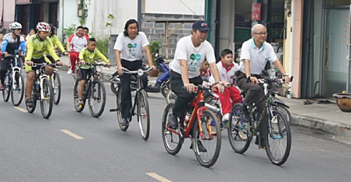 'พนัสนิคม'ต้นแบบเมืองจักรยาน 'พนัสนิคม'ต้นแบบเมืองจักรยาน