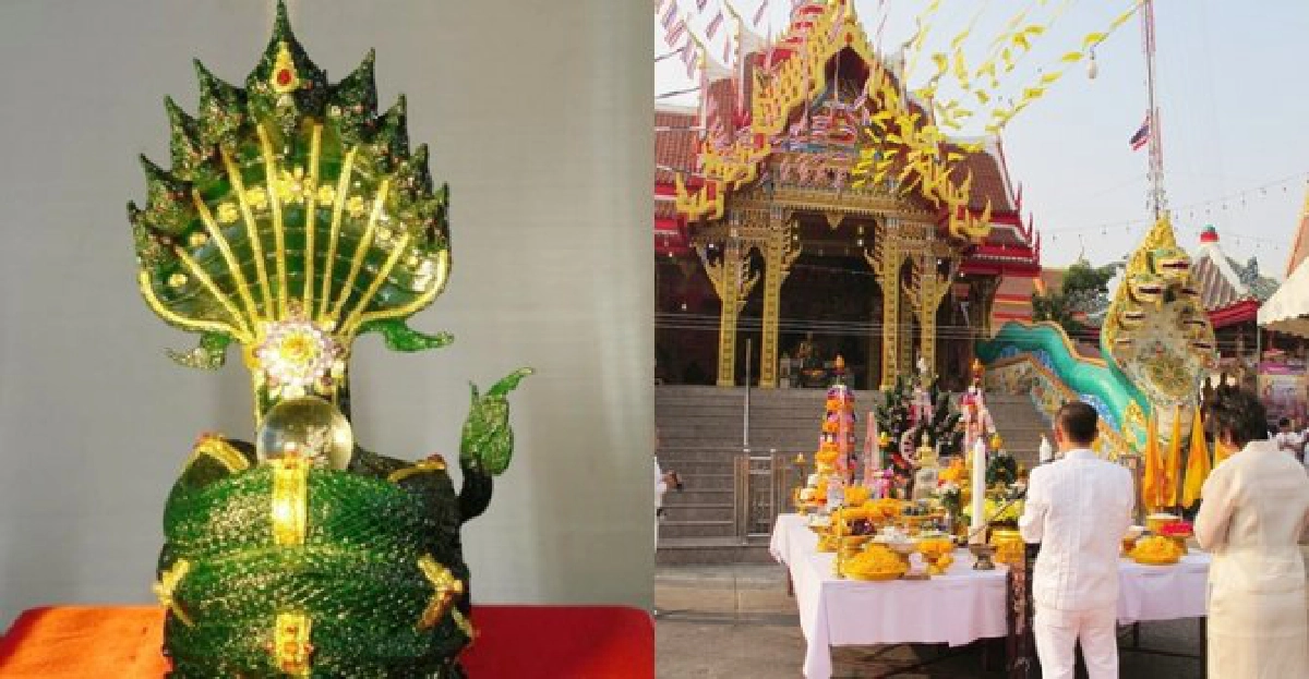 ร่วมบุญพิธีเทวาพุทธาภิเษกองค์เทวะฤทธิ์นาคราช 