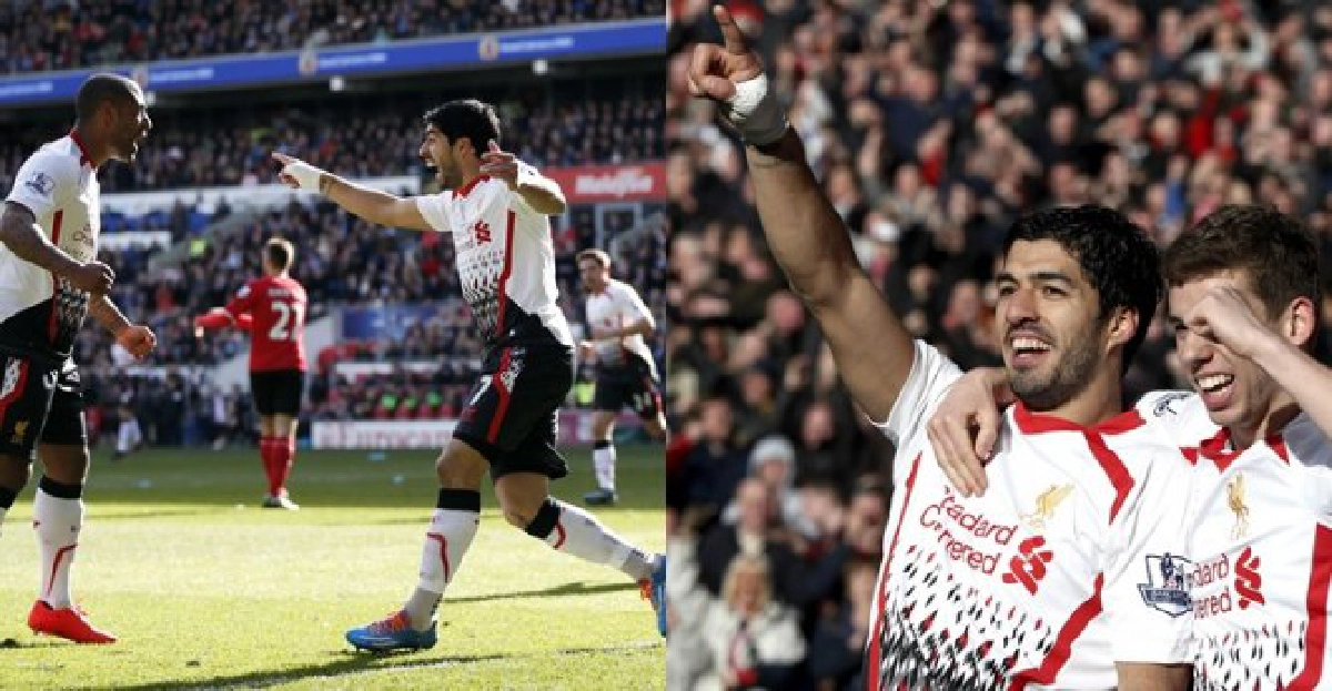 'ซัวเรซ'แฮตทริก!หงส์ถล่มมังกรแดง6-3เรือ5-0