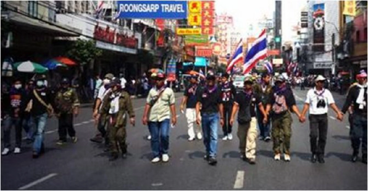 กปปส.เดินวันสุดท้ายชวนคนกรุงชุมนุมใหญ่29มีค.