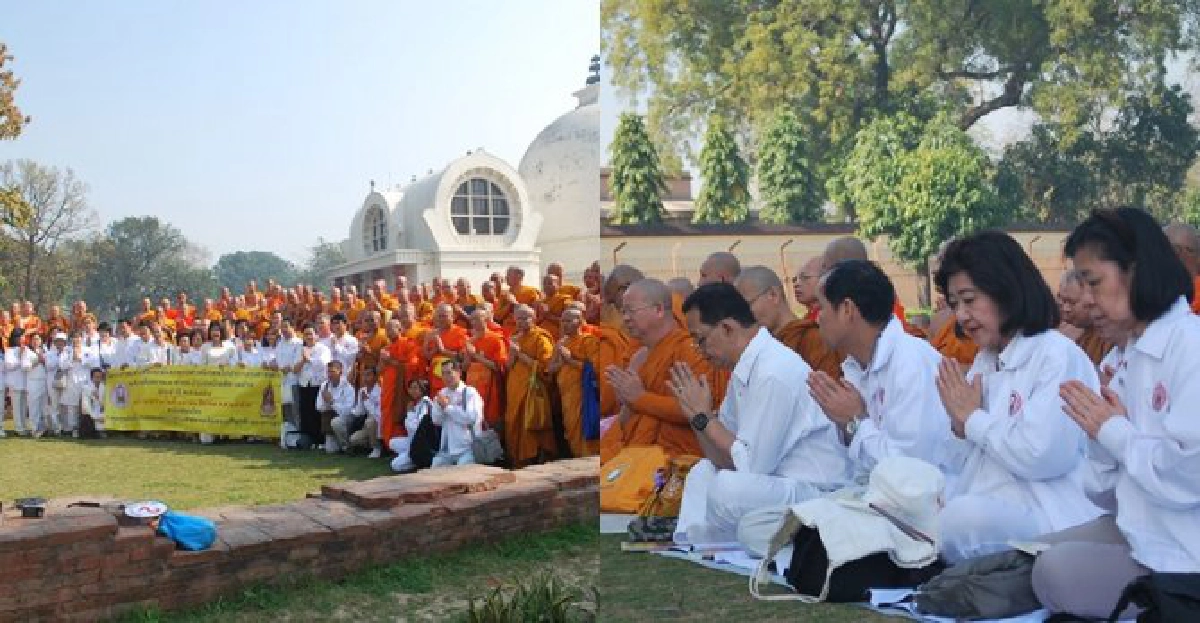 ศึกษาธรรม'สังเวชนียสถาน'ฟื้นพระพุทธศาสนาดินแดนพุทธภูมิ