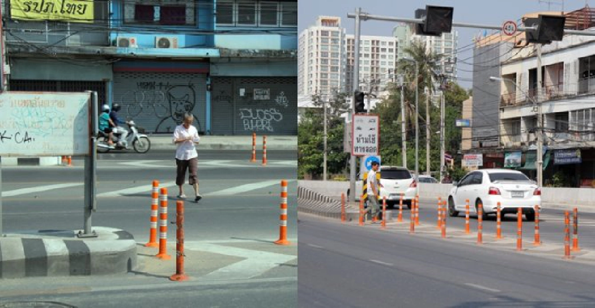 เสี่ยงตายข้ามถนน เสี่ยงตายข้ามถนน