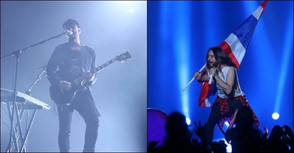 เอาใจคนไทยคว้าธงชาติสะบัด'จาเร็ด'ไม่ทำแฟนเพลงผิดหวัง เอาใจคนไทยคว้าธงชาติสะบัด'จาเร็ด'ไม่ทำแฟนเพลงผิดหวัง