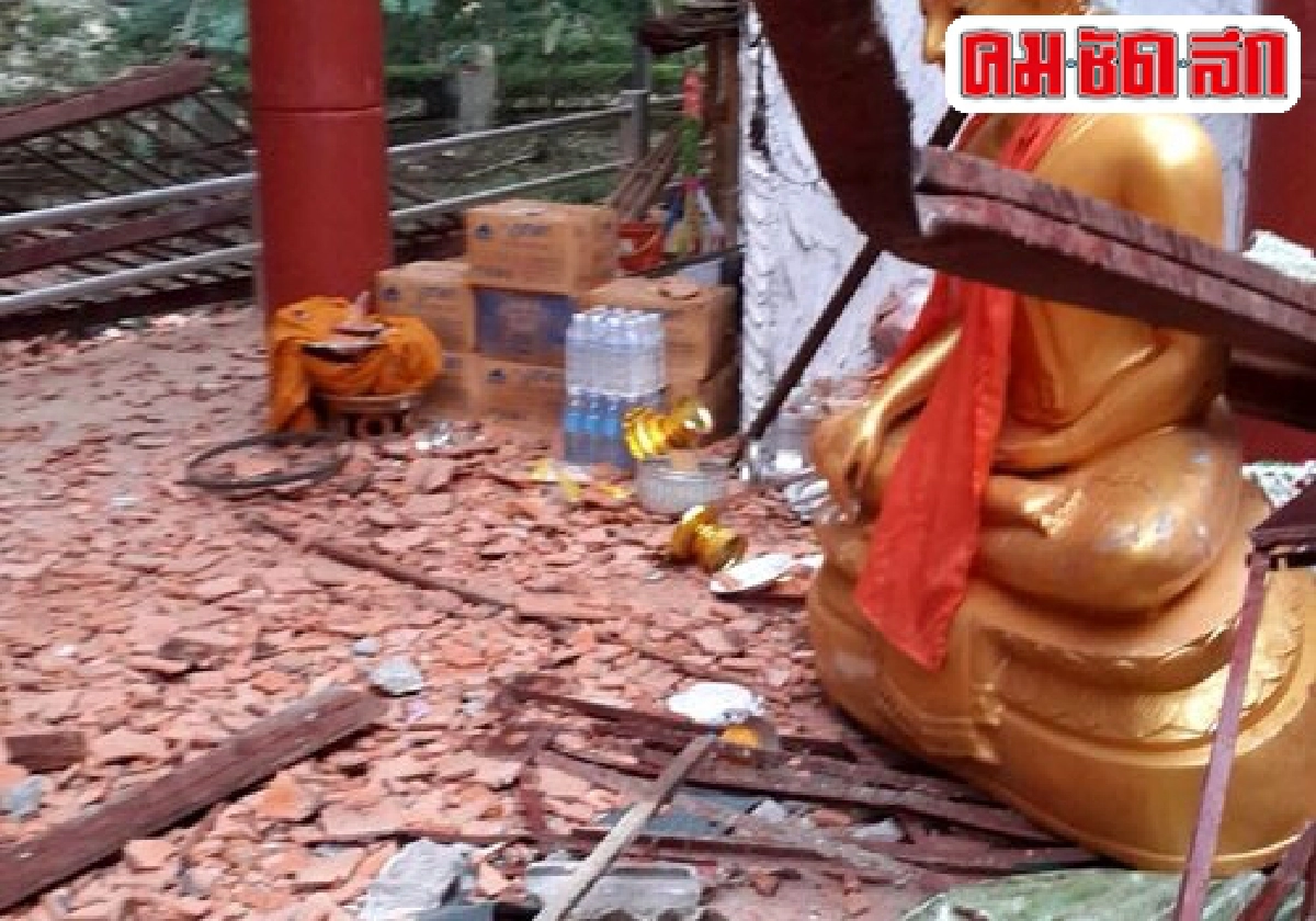 แผ่นดินไหวเชียงราย! "วัดดอยหม้อ" พังราบ! เสียหาย"นับล้าน" แผ่นดินไหวเชียงราย! "วัดดอยหม้อ" พังราบ! เสียหาย"นับล้าน"