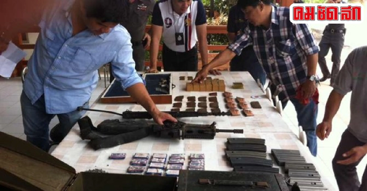 ผงะ!ลำพูนพบอาวุธสงครามกระสุนอื้อ ผงะ!ลำพูนพบอาวุธสงครามกระสุนอื้อ