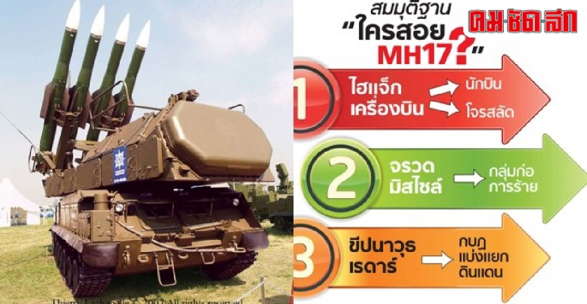 สมมุติฐาน'ใครสอย เอ็มเอช17?' 