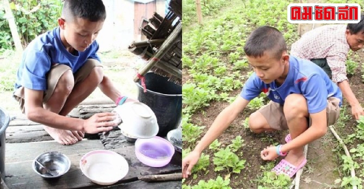 เปิดบ้านเด็กพม่าป.3รับโล่คัดลายมือดีเด่น
